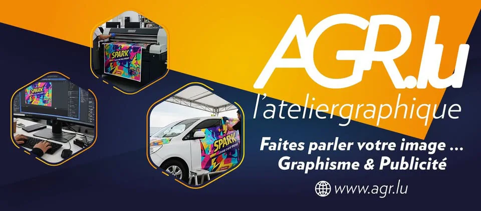 Identité graphique et supports imprimés AGR Luxembourg
