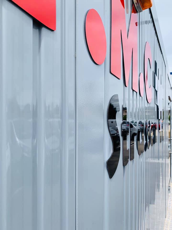 Enseigne circulaire AGR