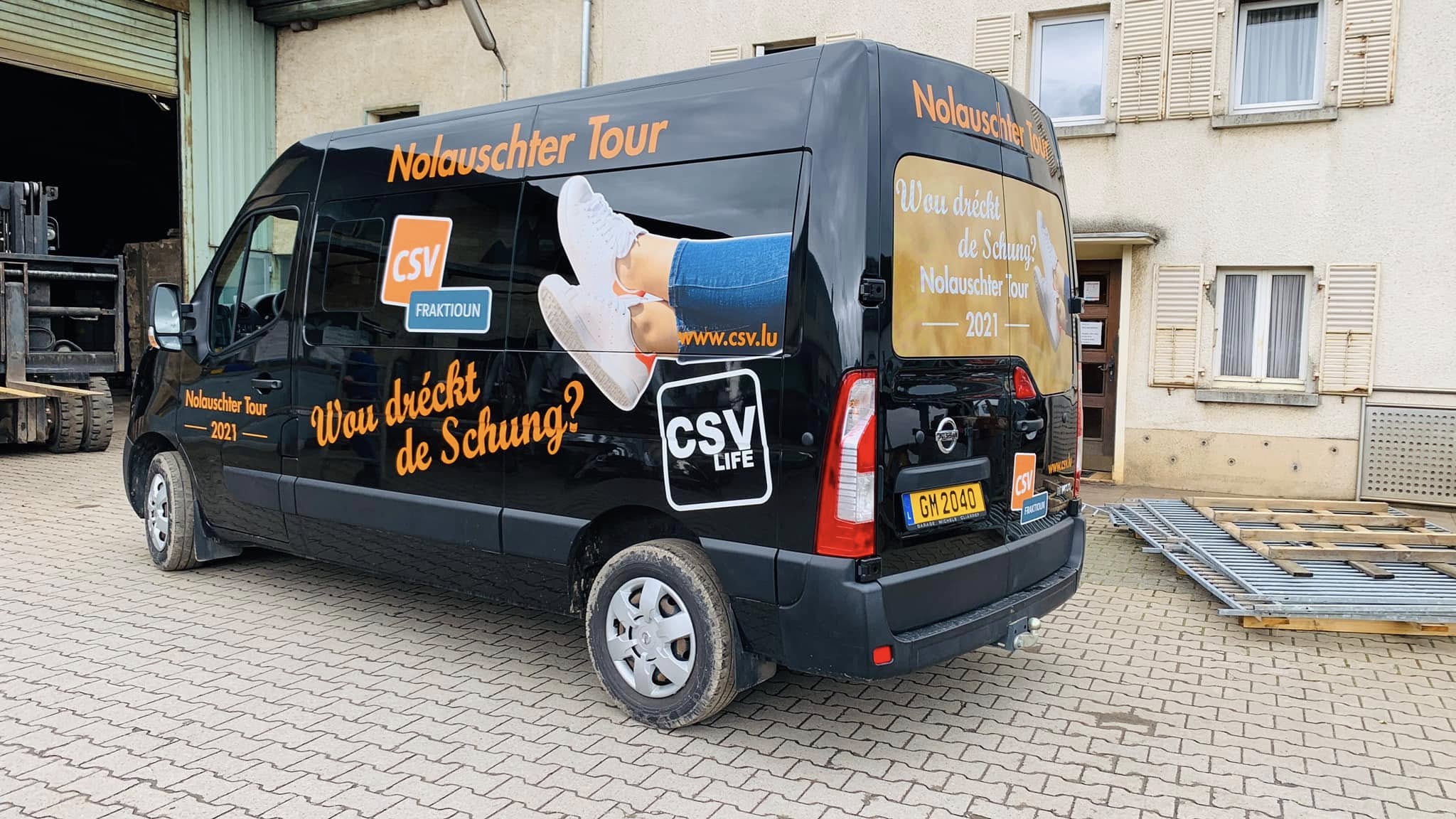 Lettrage véhicule 7